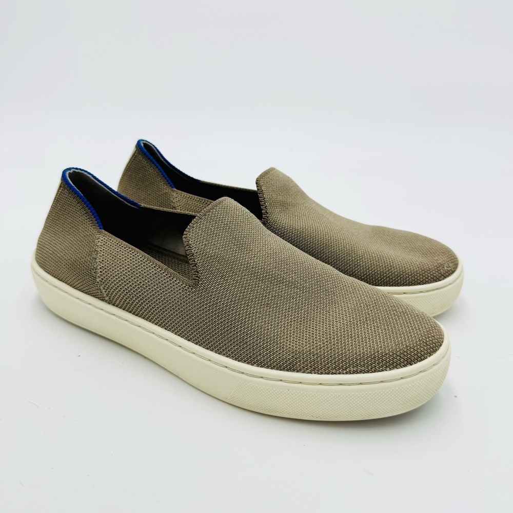 Rothy’s The Original Slip-On Sneaker Size 6.5 Portobello Casual Eco Friendly